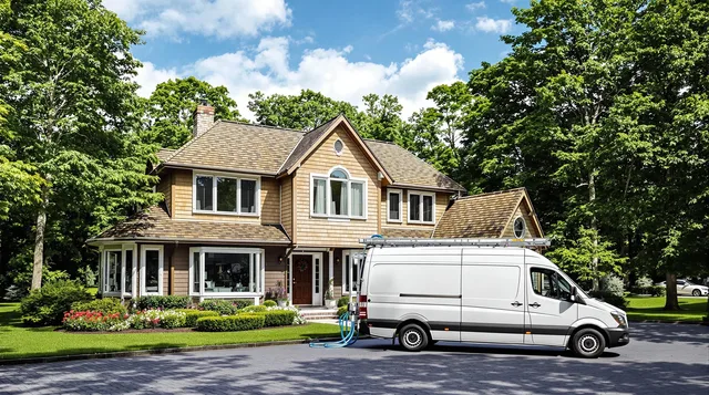 Uxbridge Dryer Vent Cleaning dryer vent cleaning crew working in Woonsocket, RI