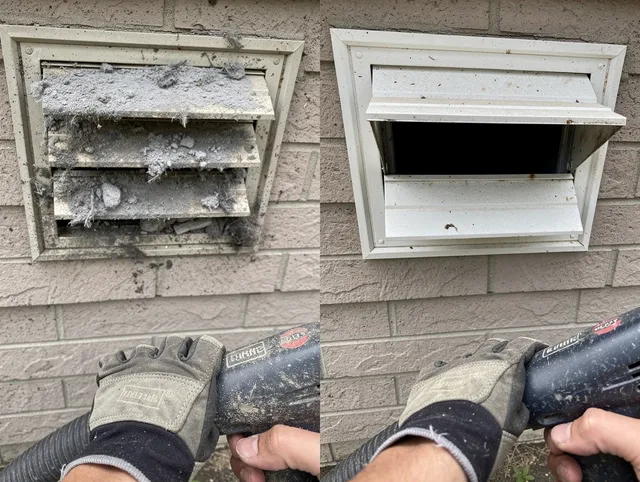 Professional dryer exhaust vent cleaning by Uxbridge Dryer Vent Cleaning in Uxbridge