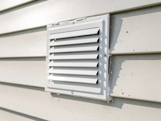Expert vent cover replacement by Uxbridge Dryer Vent Cleaning in Uxbridge