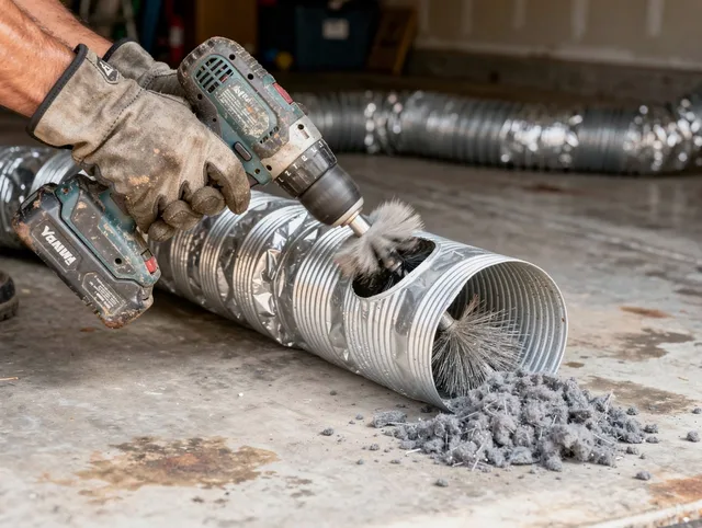 Professional duct cleaning by Uxbridge Dryer Vent Cleaning in Uxbridge