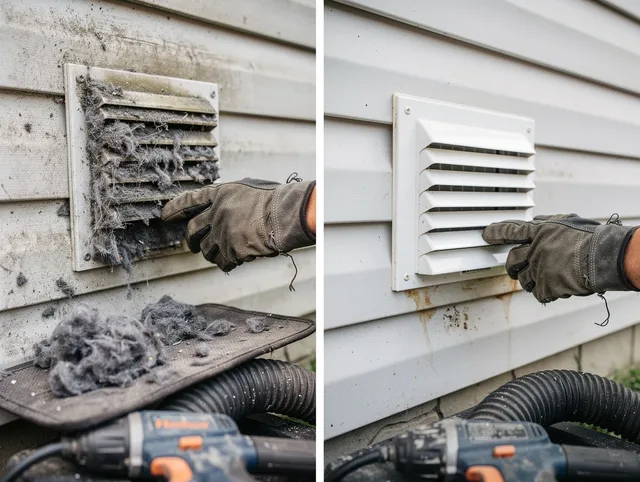 Residential dryer vent cleaning by Uxbridge Dryer Vent Cleaning in Uxbridge